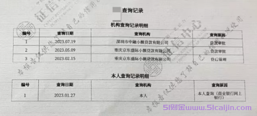 自打征信报告上有什么内容？-第6张图片-51财金