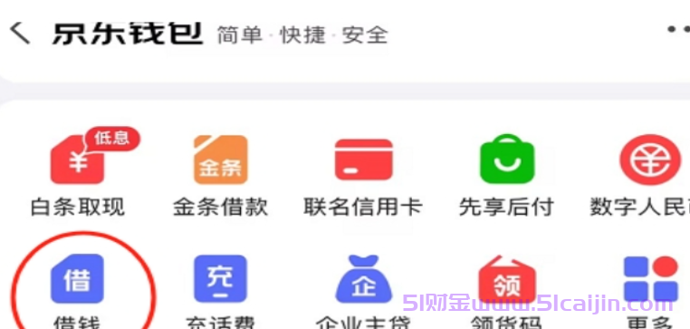 京东金融里贷款在哪找?京东旗下贷款平台网贷有哪些?-第1张图片-51财金