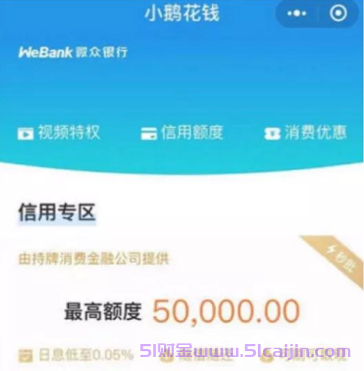 小鹅花钱是网贷吗?小鹅花钱审核严格吗?-第1张图片-51财金