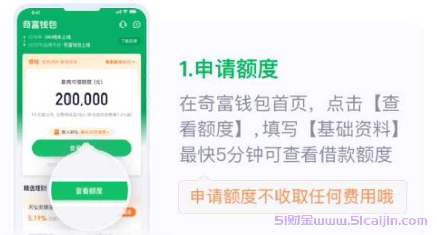 奇富钱包是正规借钱平台吗?奇富钱包和360借条是一回事吗?-第3张图片-51财金